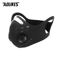 Khẩu trang thể thao lõi lọc than hoạt tính AOLIKES A-2200 Activated Carbon Dustproof Mask - Black