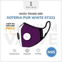 Khẩu trang thời trang Soteria Harmony - N95 lọc 99 bụi mịn 0.1 micro - ST221 - M