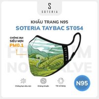 Khẩu trang thời trang Soteria TayBac ST054 - N95 lọc 99 bụi mịn 0.1 micro - M &lt; 53kg