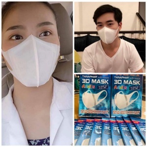 Khẩu trang trẻ em 3D Mask Tanaphar hộp 10 chiếc