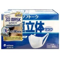 Khẩu Trang Unicharm 3D Mask hộp 100 cái