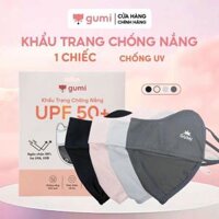 Khẩu trang vải chống nắng GUMI UPF 50+
