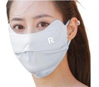 Khẩu trang vải chống nắng chống tia UV UPF 50+ , bịt mặt chống nắng vải lụa thoáng khí – HC GOLF