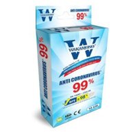 Khẩu trang wakamono (4 lớp, hộp 10 cái)