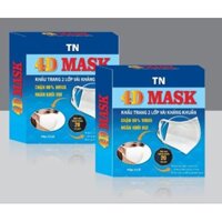 Khẩu trang y tế 2 lớp 4D Mask (hộp/5pcs)