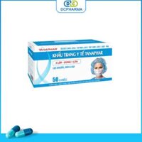 Khẩu trang y tế 3 lớp màu trắng Tân Á (H/50 chiếc)