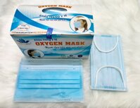 Khẩu trang y tế 4 lớp kháng khuẩn OXYGEN MASK SEN VIỆT GREEN LIFE đủ các màu xanh, trắng, xám, hồng, đen - XANH