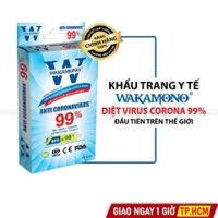 Khẩu Trang Y Tế 4 Lớp WAKAMONO (Hộp 10 Cái)