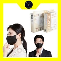 Khẩu trang y tế 6D AN Tâm, kháng khuẩn 4 lớp ,lẻ và sỉ, chống virus Covid-19 và bụi mịn - 1 HỘP-10 CÁI - ĐEN
