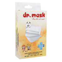 Khẩu trang y tế cho bé 3 lớp Dr Mask (20c/hộp) 14.6 x 9cm