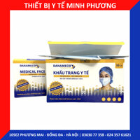 Khẩu trang y tế DANAMECO tiệt trùng từng chiếc (3 lớp kháng khuẩn) chính hãng