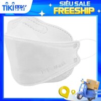 Khẩu Trang Y tế  KF94 PT Mask Kháng khuẩn, Chống Bụi. Đạt Các Chứng Chỉ ISO 13485, ISO 9001, CE, FDA, TGA. - TRẮNG - 1 Túi  10 cái