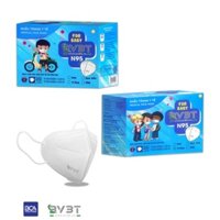 Khẩu trang y tế kháng khuẩn BV3T màu trắng trẻ em