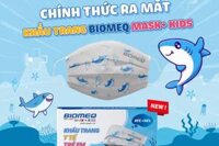 Khẩu trang y tế kháng khuẩn BIOMEQ MASK+ KID( Trẻ em 6 đến 12 tuổi)