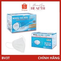 Khẩu trang y tế, khẩu trang 5 lớp kháng khuẩn, khẩu trang trẻ em BV3T chính hãng
