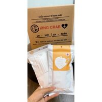 Khẩu trang y tế mới, kiểu dáng hình cua, kháng khuẩn, chống tia uv, thiết kế thời trang,không gây đau tai