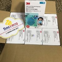 Khẩu trang y tế N95 3M1860 -HÀNG CHÍNH HÃNG -120 CÁI/THÙNG - Made in Singapore