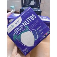 Khẩu trang y tế N95 Cao Cấp ,1 hộp 30 cái,5 lớp,có lớp bông gòn
