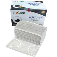 Khẩu Trang Y Tế TDCare 4 Lớp - Xám