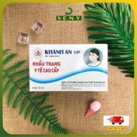 Khẩu trang y tế trắng 4 lớp kháng khuẩn Hộp 50 cái Khánh AnKAKTL1O