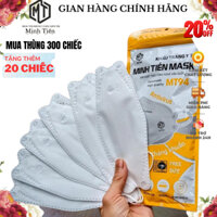 Khẩu Trang YTế ,Kf94,MINH TIẾN,4D,giá rẻ, uni, bông sen vàng, 04 Lớp,Kháng Khuẩn,Ngừa Tia Uv,Bụi mịn