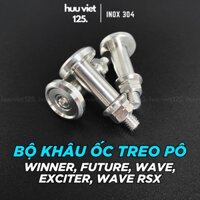 Khâu treo pô, Ốc treo pô, Inox 304 Honda Winner, Future, Sonic, Wave A110, RSX, RS100, S110, Blade