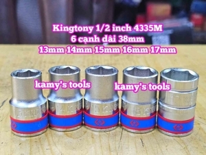 Khẩu tuýp 1/2 inch Kingtony 433516MR