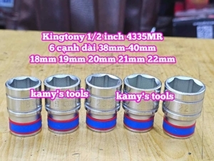 Khẩu tuýp 1/2 inch Kingtony 433521MR