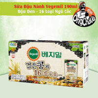 Khay 15 Túi Sữa Đậu Nành Vegemil 190ml Đậu Đen - 16 Loại Ngũ Cốc  (Premium Soymilk)