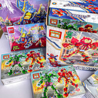 KHAY 16 HỘP LẮP RÁP ROBOT BIẾN HÌNH , MÔ HÌNH AVENGERS IRON MAN