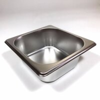Khay 1/6 Inox 304 (17.6 x 16.2cm)- Khay G/N - Khay Buffet - Khay Kem - Hưng Thuận Phát