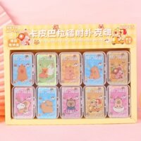 Khay 20 bộ bài Poker gấu caby bara đủ 52 lá