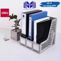 Khay 3 ngăn - File 3 ngăn - Giá 3 ngăn đứng Deli - E9845