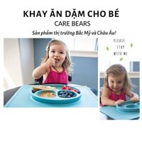 Khay ăn dặm cho bé Care Bears