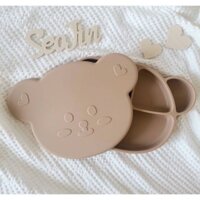 Khay ăn dặm cho bé silicon