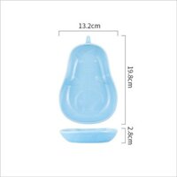 Khay Ăn Dặm Khay Gốm Sứ Decor Hình Hoa Quả Cho Bé Goodbabyvn