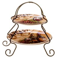 Khay bánh 2 tầng (1585)