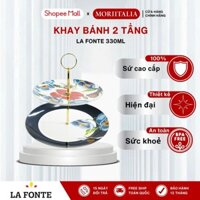 Khay Bánh 2 Tầng Bằng Sứ Moriitalia - 011402