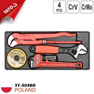 Khay bộ kìm tổng hợp 4 chi tiết Yato YT-55480