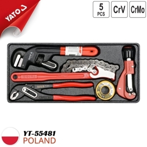 Khay bộ kìm tổng hợp 5 chi tiết Yato YT-55481
