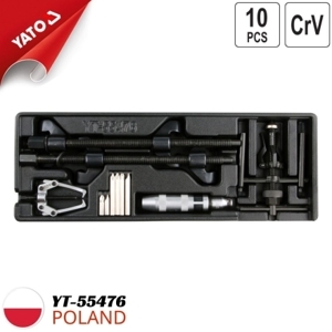 Khay bộ vam, cảo, tua vít đa năng 10 chi tiết Yato YT-55476