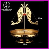 Khay cá chép cắm hương vòng