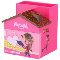 Khay cắm bút học sinh Deli - Hồng, Xanh dương - 1 chiếc - E9138 - Hồng