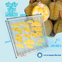 khay cấp đông, khay nhựa đông lạnh, khay sấy sầu riêng âm 20 độ C