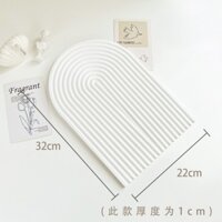 Khay Cầu Vồng Trắng (Lớn) Đạo Cụ Chụp Ảnh Nails, Chụp Ảnh Sản Phẩm Phụ Kiện Trang Trí Fishy Decor
