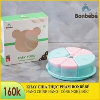 Khay Chia Ăn Dặm - Khay Đựng Thực Phẩm Bonbébé BB-11