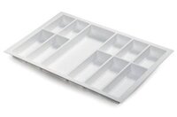 Khay chia cho ngăn kéo tủ bếp Hafele 800 mm màu trắng 556.52.748