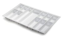 Khay chia cho ngăn kéo tủ bếp Hafele 900 mm màu trắng 556.52.749