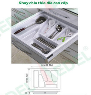Khay chia thìa dĩa Edel KC600A