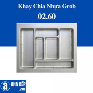 Khay chia thìa dĩa Grob 02.60